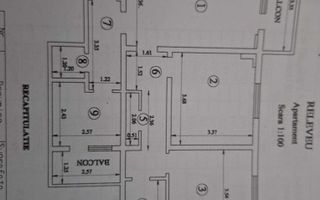 Apartament 3 camere decomandat – Centru Civic, lângă Palas Mall - Poză 7