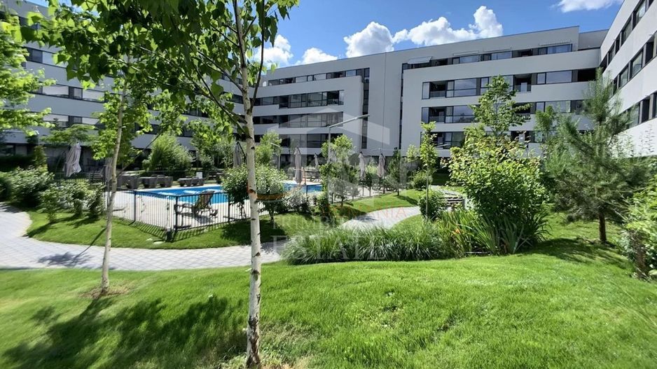 CHITILA - Atria Urban | Chirie 2 Camere cu Curte + Piscina | Parcare - Poză 12