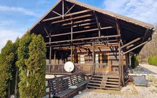 Casa din lemn D+P+M de 400 mp utili si teren 3.000 mp zona Faget - Poză 23