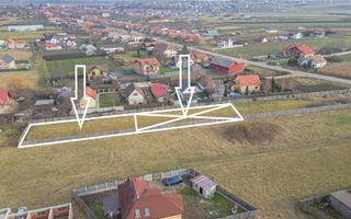 Două Loturi Alăturate de 500 mp Disponibile în Bod, Strada Gării - Poză 1