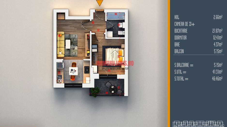 Titan-Pallady-Metrou - Spatii Verzi si Parcuri - Direct Dezvoltator - Schiță 2