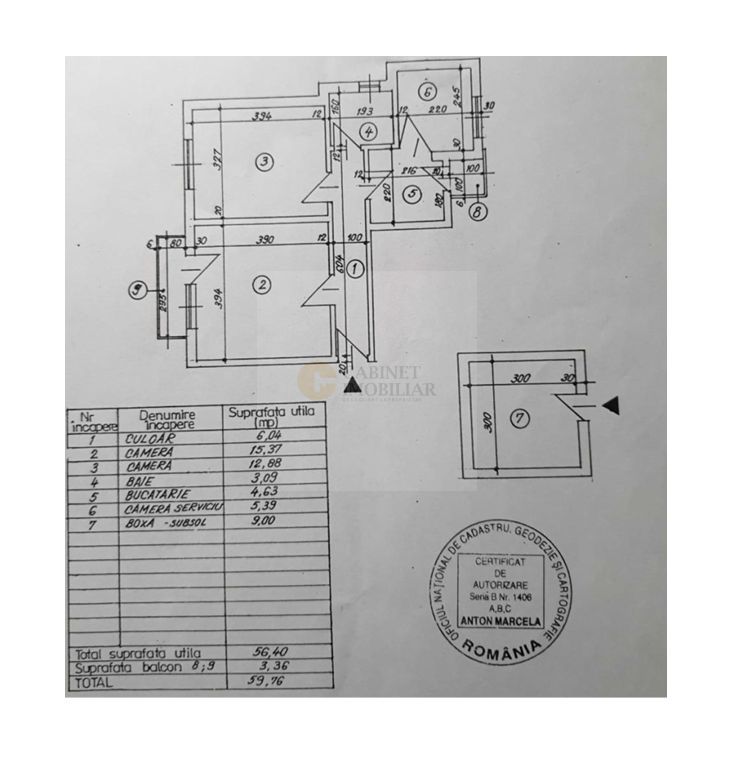 Decomandat | 59mp  | Etaj Intermediar | Cismigiu - Poză 12