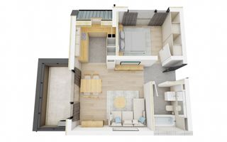 Bloc finalizat. Finisaje superioare. Loc de parcare. - Poză 10