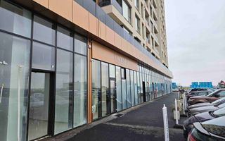 Închiriere spațiu comercial 126 mp – vitrină ampla, poziție premium - Poză 1