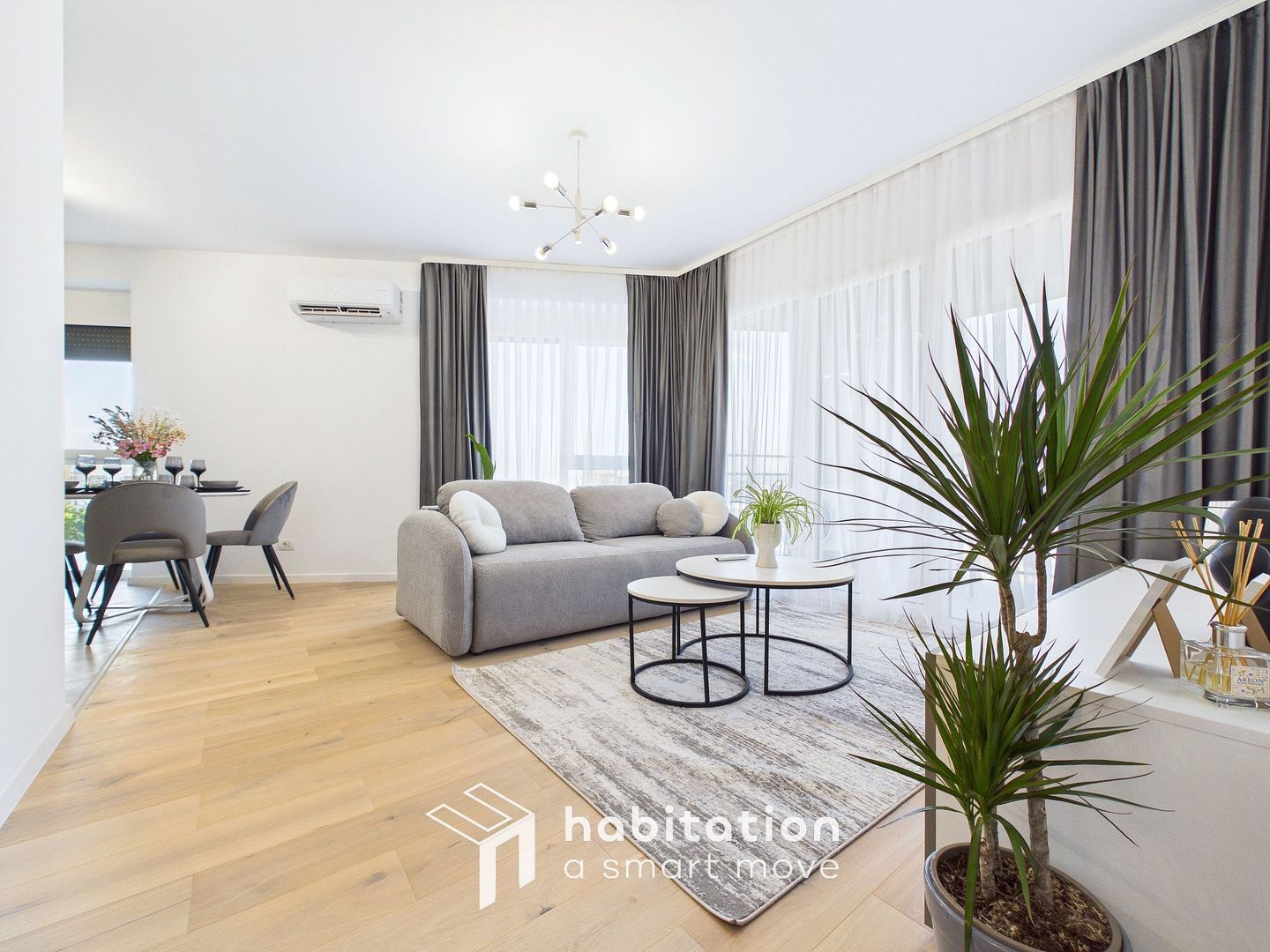 Apartament cu vedere spectaculoasă, prima închiriere,  Nord One - Poză 1