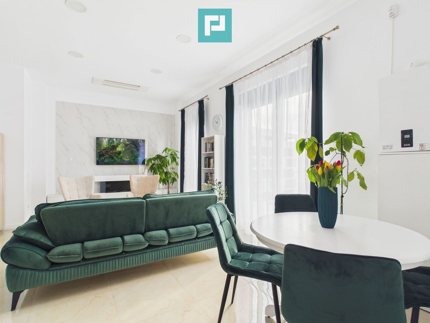 Penthouse premium, 4 camere, mobilat, 2 balcoane - Poză 3