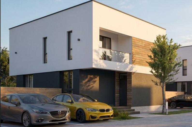 Casa cu HVAC&Pompa de caldura|Ventiloconvectoare |Panouri fotovoltaice - Poză 2