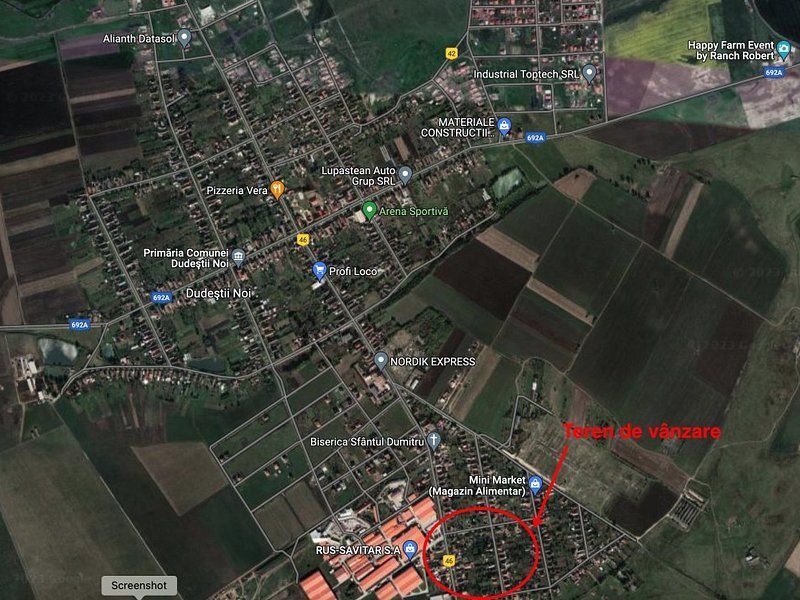 Teren pentru două case - Dudeștii Noi - Poză 2