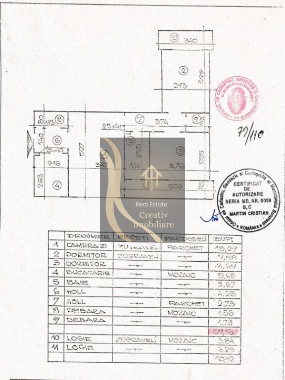 Apartament 3 camere de vanzare Dristor Camil Ressu - Poză 13