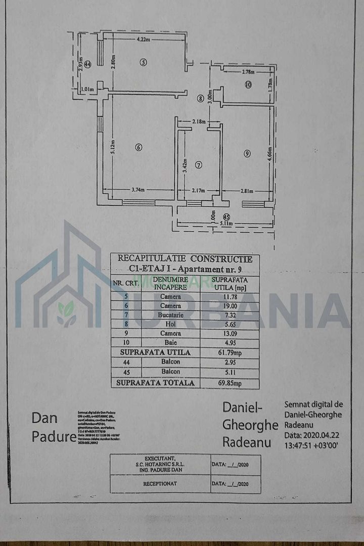 Apartament 3 camere, 70 mp, Valea Lupului, Str. Prieteniei – Vanzare - Poză 7