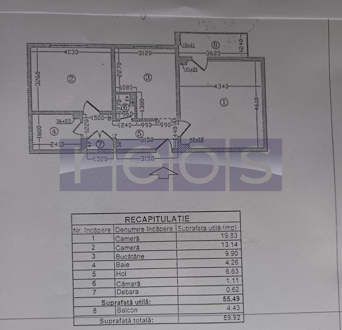 DE VANZARE 2 CAMERE - BARBU VACARESCU | CAMERE GENEROASE | - Poză 13