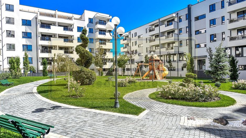 Apartament 3 camere NOU Atrium Garden - 10min Mall Moldova - Poză 29