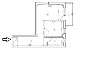 Apartament 2 camere INTABULAT Rediu 96000 euro mobilat + loc parcare - Poză 10