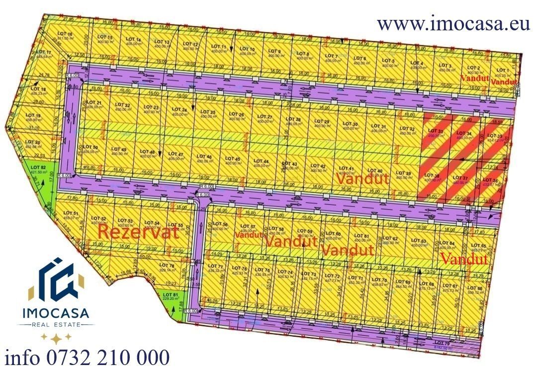 De vanzare Teren parcela loc de casa noul cartier Aradul nou Arad - Poză 1