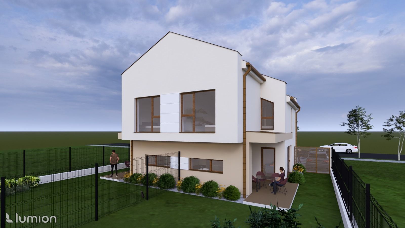 Comision 0% Duplex de vânzare  Dumbrăvița langa lac si padure 110mp utili - Poză 4