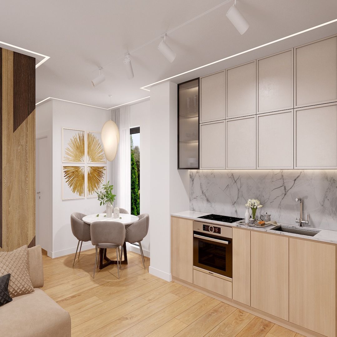 Apartament 3 camere nou, cu terasa Pta-Unirii AP05B - Poză 1