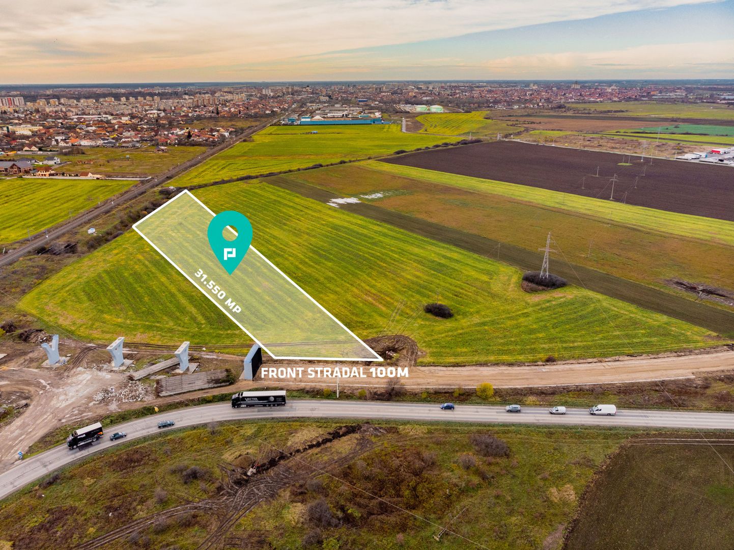 Teren lângă Centura Aradului, zona Micalaca - Poză 1