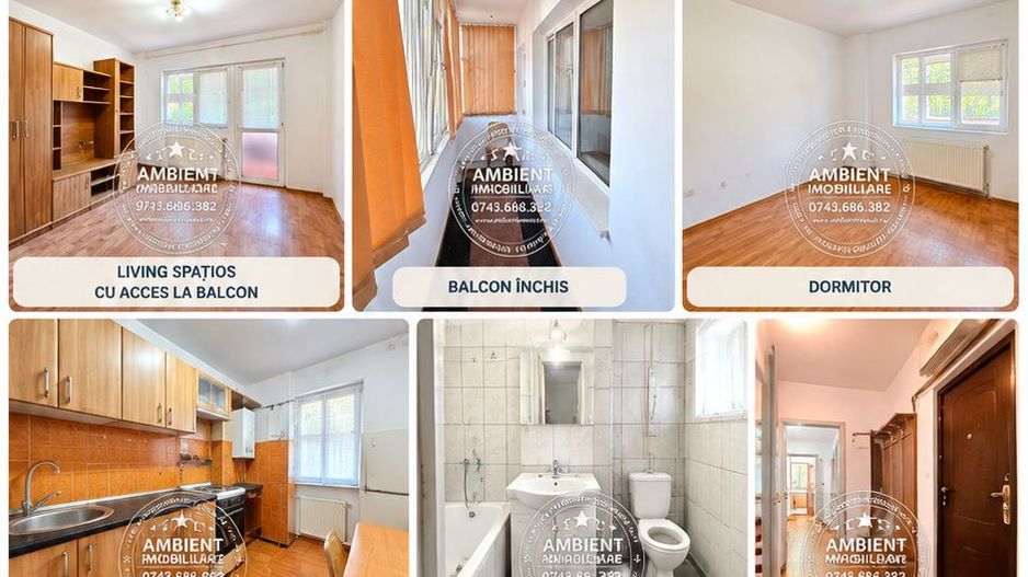 Apartament cu 2 camere, ETAJ 1, mobilat și utilat, VASLUI - zona RACOVIȚĂ; - Poză 1