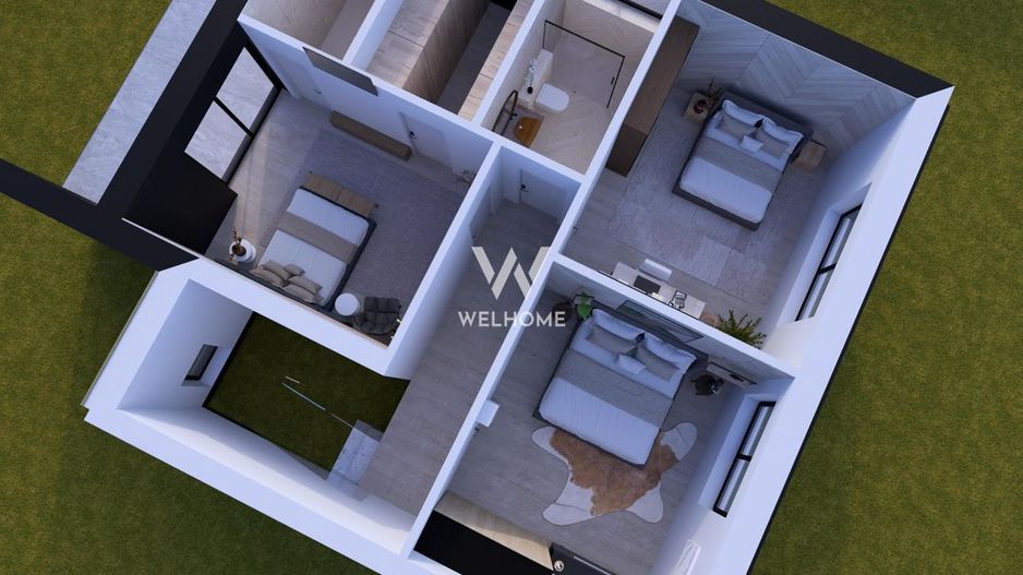 Duplex de vanzare-proiect nou-Sura Mica,Sibiu - Poză 7