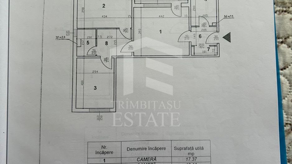 Apartament 3 camere Colentina Teiul Doamnei - Schiță 25