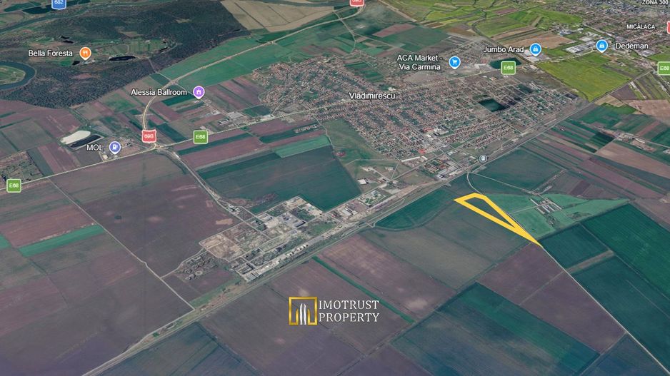 Teren agricol de vanzare Vladimirescu, Arad - Poză 3