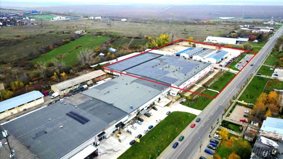 Teren 9.419 mp + hale 7.000 mp – Huși, Vaslui - Poză 1