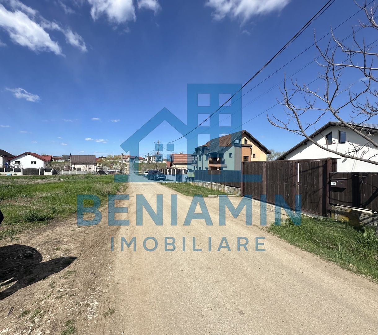 Parcela de 350mp-Ghercesti-Primaverii-Deschidere 16m - Poză 3