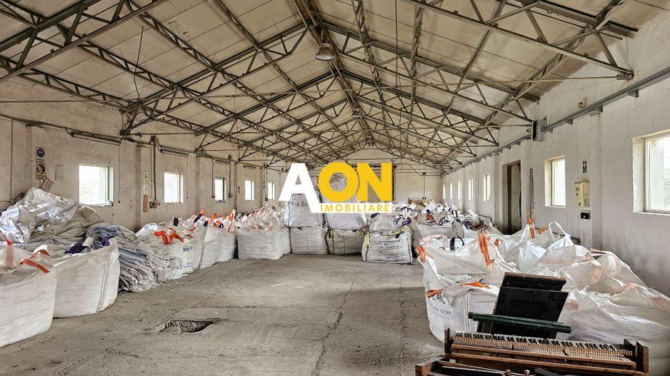 HALĂ Industrială/Producție 573mp, Teren 2793mp, DJ 107F, Comision 0 - Poză 4