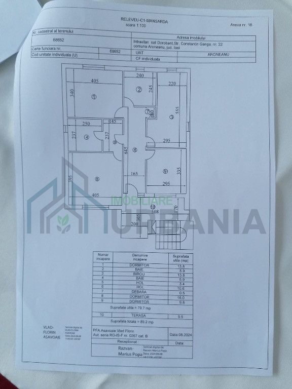 Casă de familie în Dorobant, zonă metropolitană, 253 mp, P+M+Pod, 2 apartamente decomandate, 2012 - Poză 7