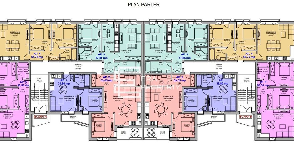 Apartament 2 camere 58mp, intabulat, Doamna Stanca, Sibiu - Schiță 10