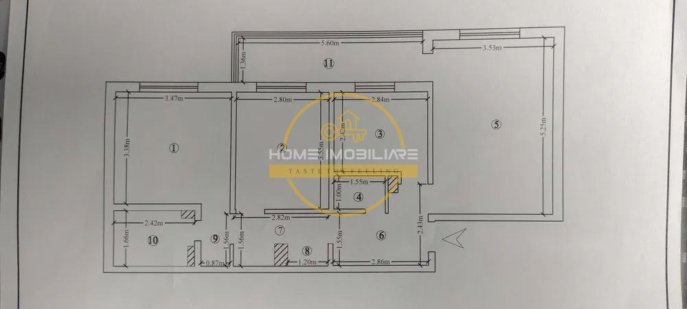 Etaj 3/Apartament 3 Camere-Decomandat/Bloc din 1986/Zona CUG! - Poză 10