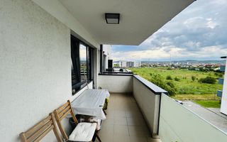 Apartament 3 camere, etaj intermediar, mobilat, 2 bai, 2 balcoane - Poză 15