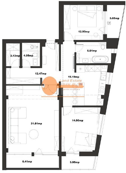 3 camere Mihai Bravu-Timpuri Noi - Poză 13