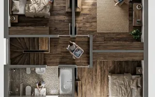 Casa individuala Berceni | Miorita | 5 cam - Teren 386mp - Poză 11