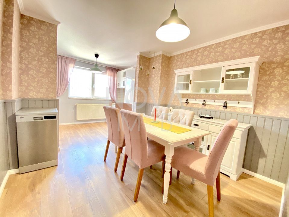 Apartament 3 camere, 2 bai, decomandat in Strand pentru inchiriat - Poză 14