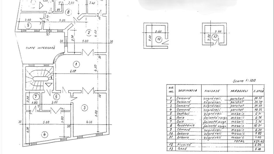 Cismigiu | Apartament 4 camere - Schiță 25