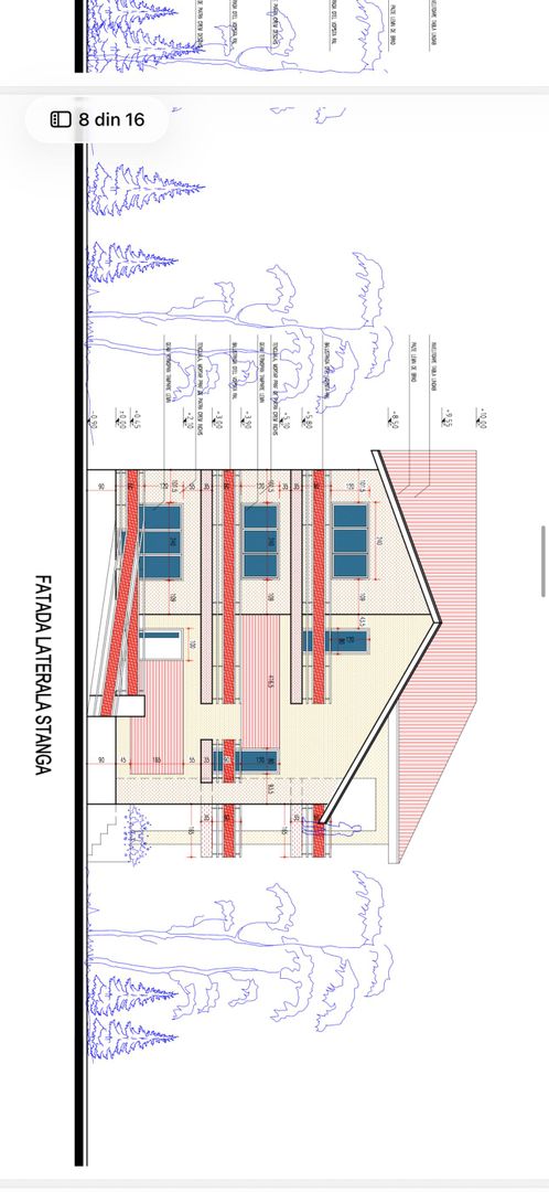 Vila Individuala S+P+1+M cu Teren 1000mp langa Padure - Balotesti - Schiță 52