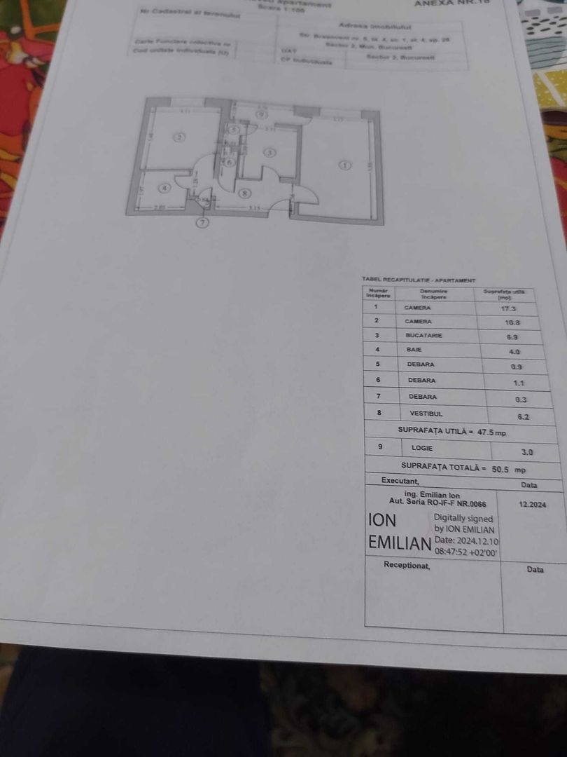 Apartament 2 camere de vânzare Teiul Doamnei - Poză 7