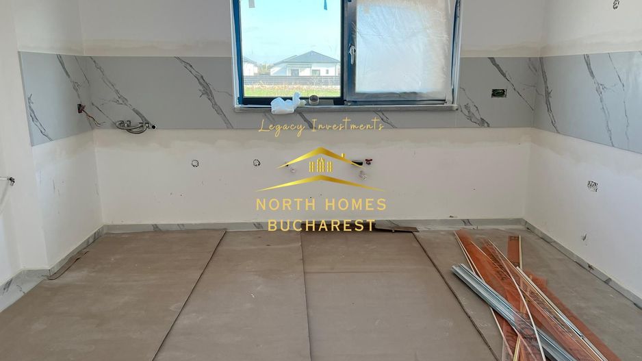 Vila 4 camere, toate utilitatile, strada asfaltata, Balotesti - Poză 21