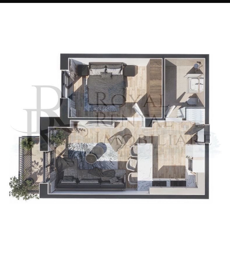 2 camere 48 mp Baciu | Parcare inclusă | Bloc Nou - Poză 3