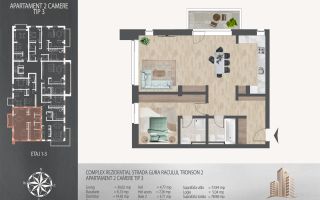 Apartament 2 camere I Larss Residence Th. Pallady I Vanzare - Poză 4