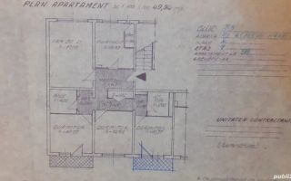 vand apartament 4  camere et.4 an 1979București - Poză 2