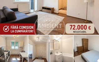 Apartament cu 2 camere, etaj 3, mobilat și utilat, VASLUI - zona CENTRU;