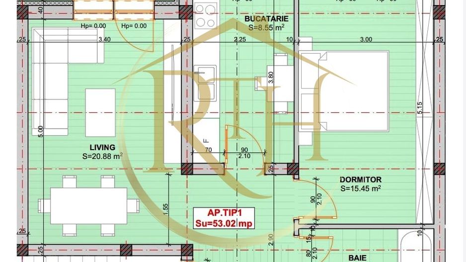 0% Comision Oferim spre vanzare apartamente cu 2 camere,Giroc,Carpati Residence - Poză 21