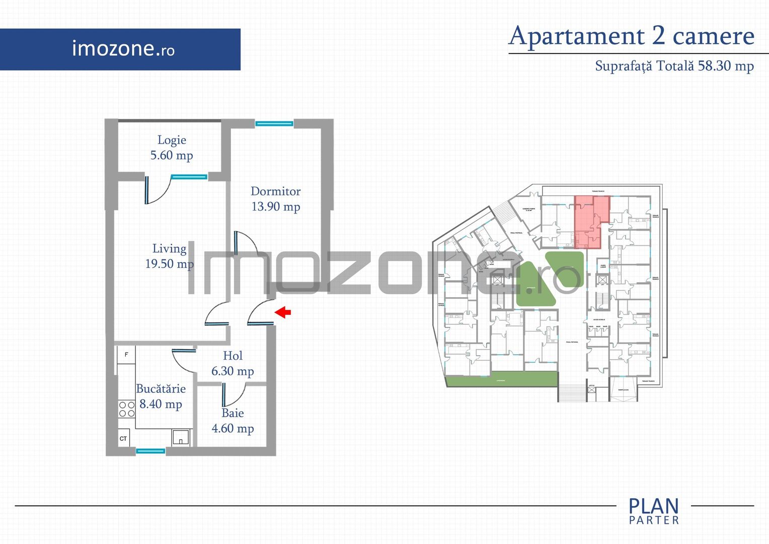 Apartament 2 Camere | 59 mp | Bloc Nou | Metrou Pacii / Preciziei | Militari - Poză 11