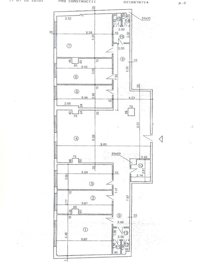APARTAMENT CU UTILIZARE MEDICALA | OFFICE | REZIDENTIAL | DOROBANTI - Schiță 23