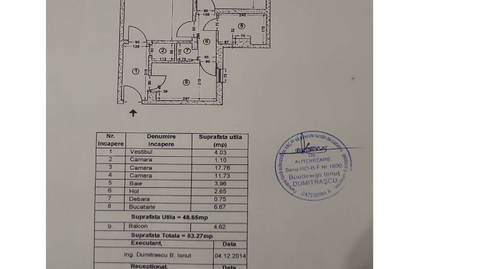 De vanzare Apartament 2 camere Gorjului - Poză 8