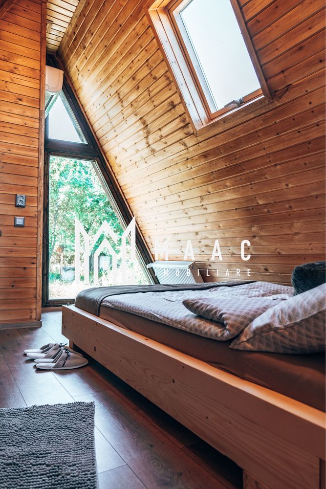 Cabana A Frame | 90 MPU | Teren 1000mp | Tocile - Poză 7