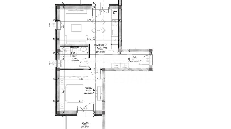 Apartament practic 2 camere Arhitectilor langa Cofetaria Mandra - Poză 4