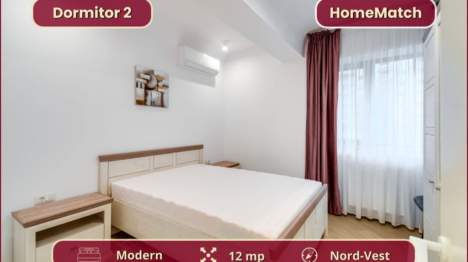 Cortina North || 2 dormitoare || Finisaje de lux || Comision 0 - Poză 9